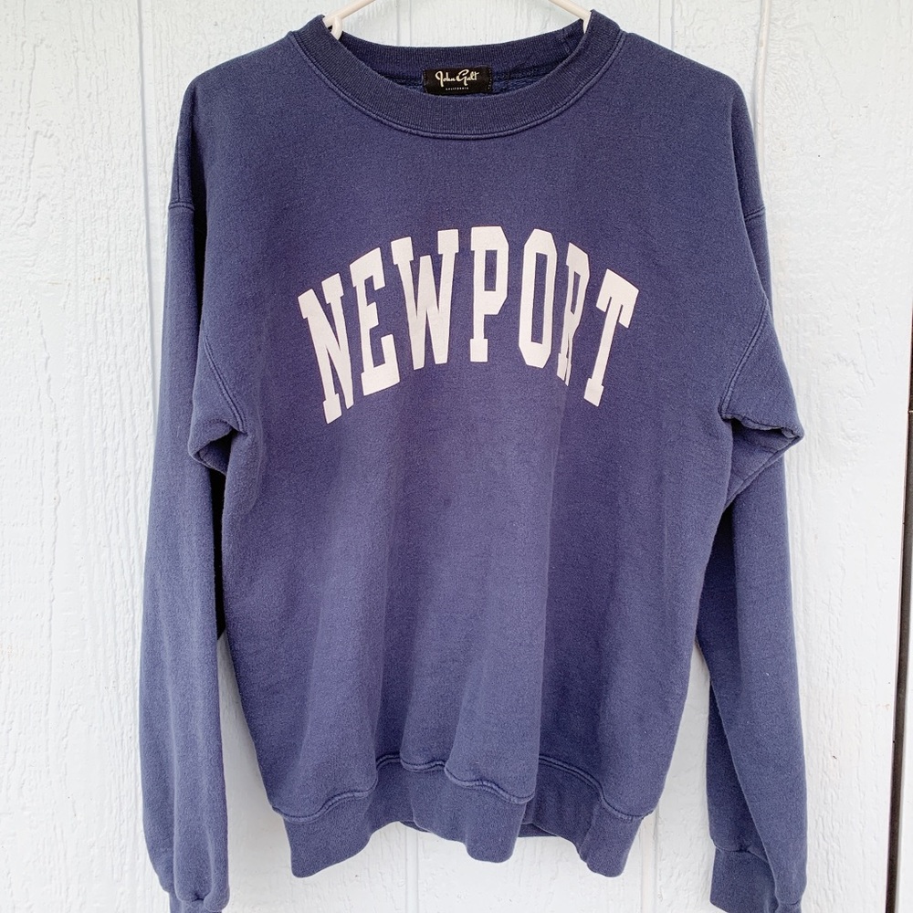 Dark faded blue Newport Pullover